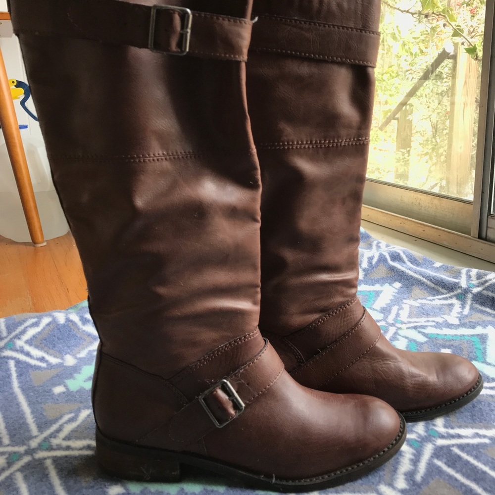 Dolce Vita Brown Leather Boots